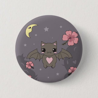 Bloom the Fruit Bat 6 Cm Round Badge