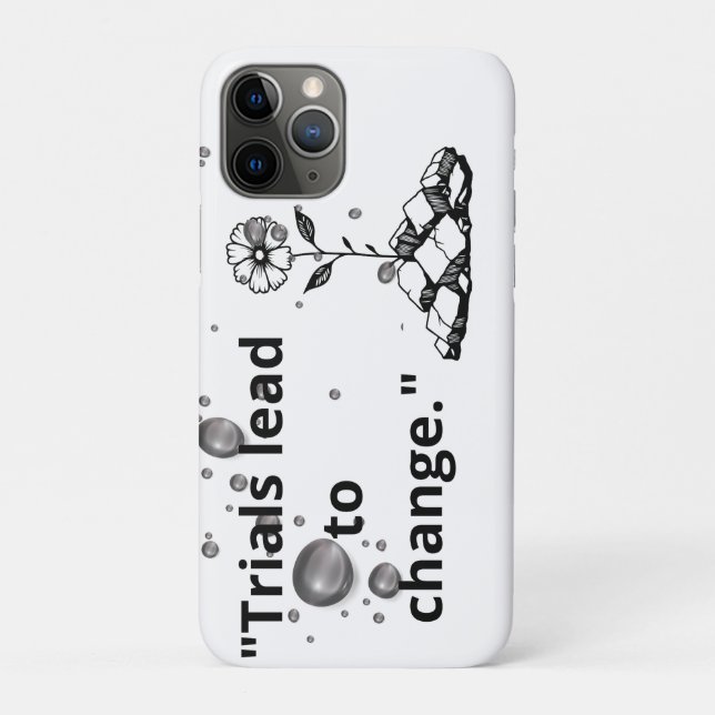 Bloom Through Trials – Strength from the Cracks Case-Mate iPhone Case (Back)