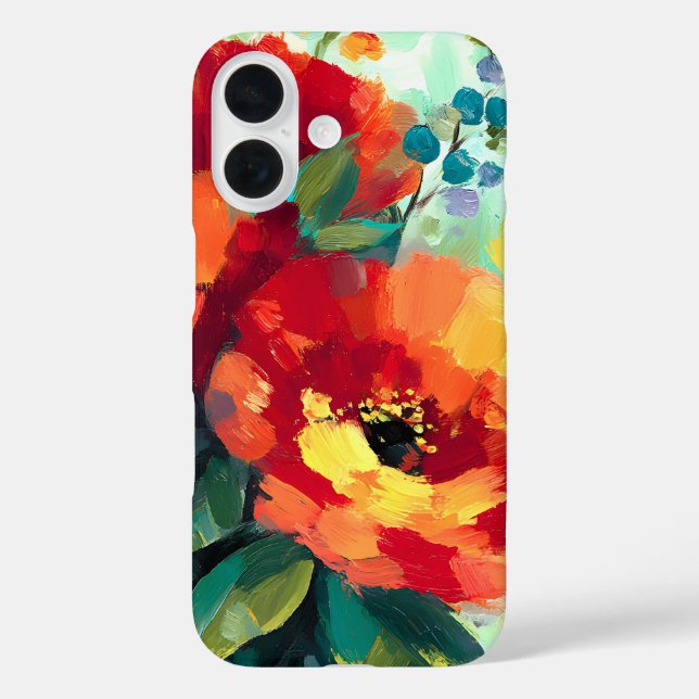 Bloom Vibrant Floral Garden Case-Mate iPhone Case (Back)