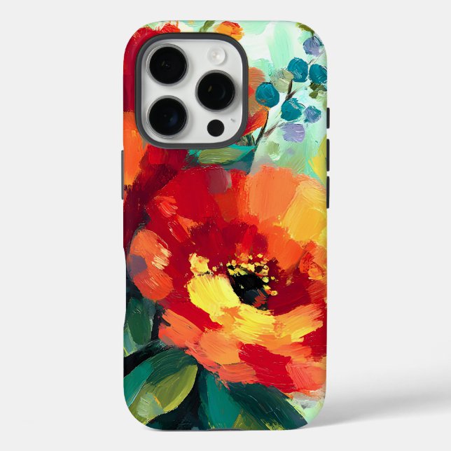 Bloom Vibrant Floral Garden Case-Mate iPhone Case (Back)