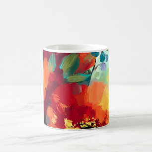 Bloom Vibrant Floral Garden Coffee Mug