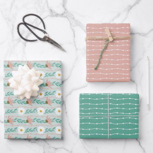 Bloom where Planted Wrapping Paper Sheet