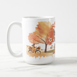 Bloom Where You Are Planted Back to School Girl Coffee Mug