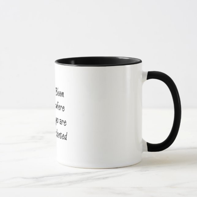 Bloom Where You Are Planted II Mug (Right)