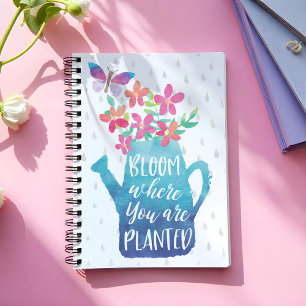 Bloom Where You Are Planted Notebook