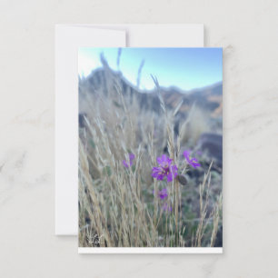 Bloom where you are planted thank you card
