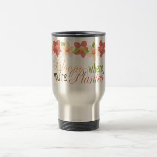 Bloom Where You're Planted Flower Mug for Mum
