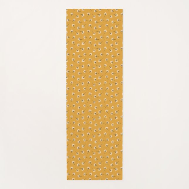 Bloom Wild, And Never Apologise Yoga Mat (Front)