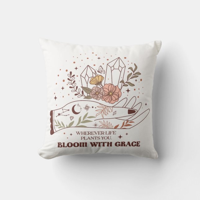 Bloom With Grace Cushion (Front)