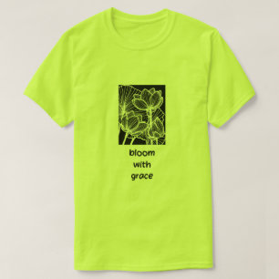 Bloom With Grace T-Shirt – Inspirational Floral De