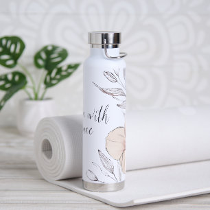 🌸 Bloom with Grace 🌿 Water Bottle