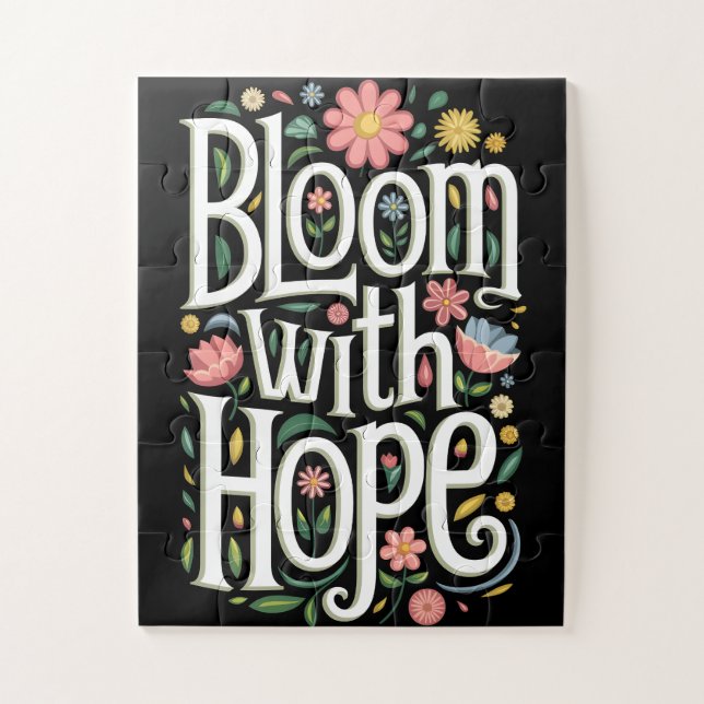 Bloom with Hope Jigsaw Puzzle (Vertical)