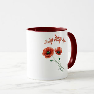 "Bloom with Hope – Spring Flower Mug" Mug
