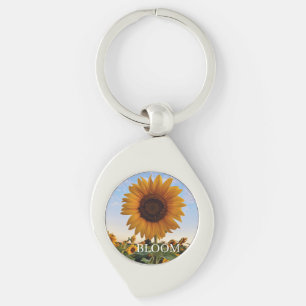 Bloom with Joy - Uplifting Sunflower Key Ring