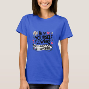 Bloom with Self-Love Tee women