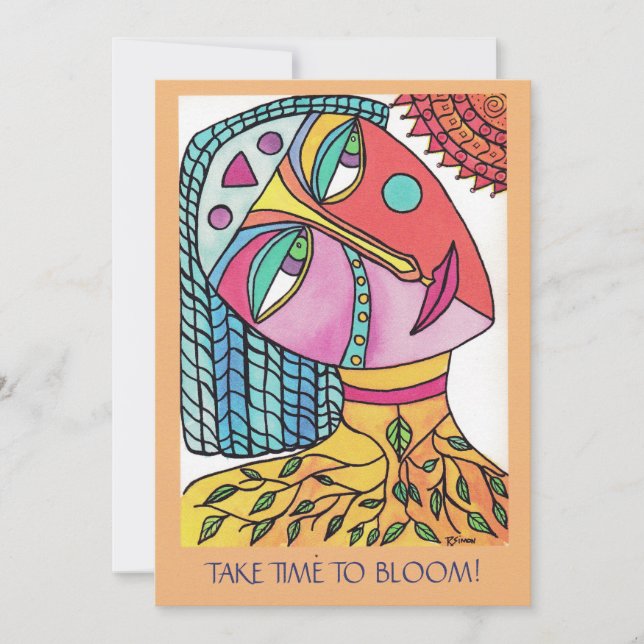 "Bloom" Women of Spirit Flat Card (Front)