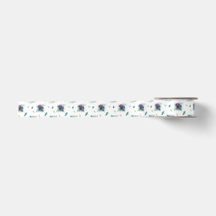 Bloomage Peony Floral Ribbon Satin Ribbon