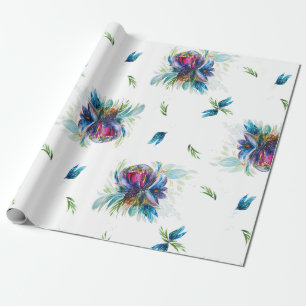 Bloomage Peony Signature Floral Wrapping Paper