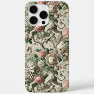 Bloombound Sentinel – Gothic Floral Design iPhone 16 Pro Max Case