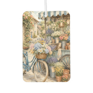 Bloomcore Flower Market Bicycle Car Air Freshener