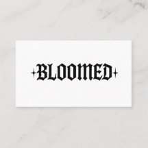 Bloomed Business Card