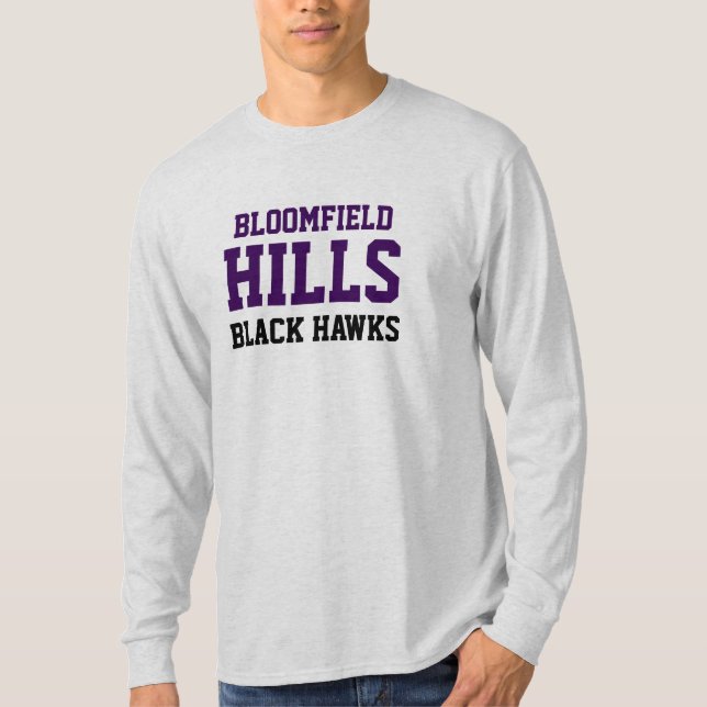 Bloomfield Hills High School T-Shirt (Front)