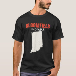 Bloomfield Indiana USA State America Travel Indian T-Shirt