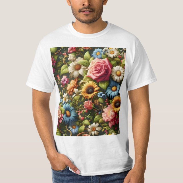 Bloomful Elegance T-Shirt (Front)