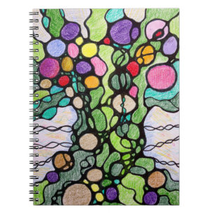 Blooming and Fruiting Colourful Tree of Life  Notebook
