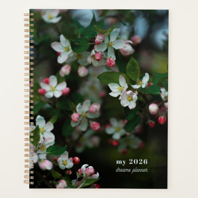 Blooming apple tree planner (Front)