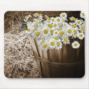 Blooming Basket Mouse Mat
