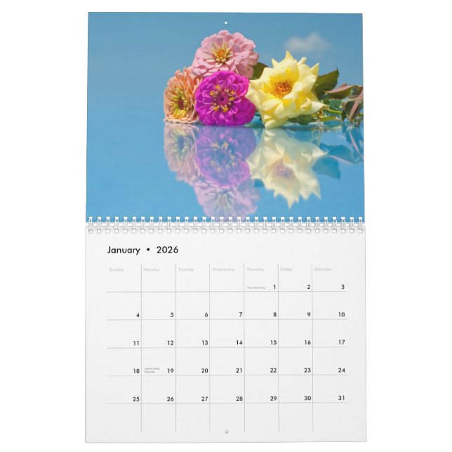 Blooming Beauties Calendar (Jan 2026)