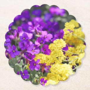 Blooming Beauties Paper Coaster