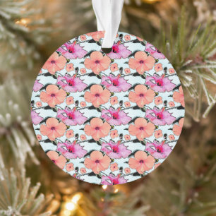 "Blooming Beauty: Floral Tapestry Designs for Eve Ornament