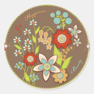 Blooming Birthday Sticker
