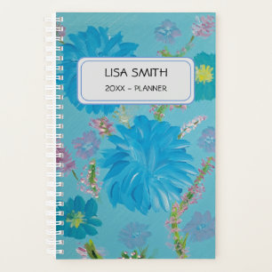 Blooming Bluebells Custom Name Planner