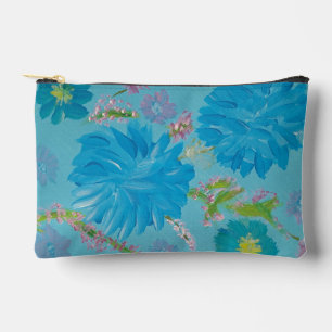 Blooming Bluebells Floral Accessories Pouch