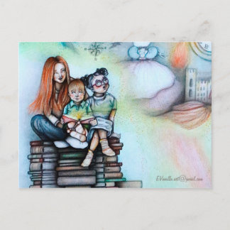 _Blooming Books_ Postcard