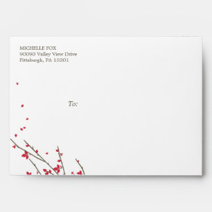Blooming Branches Wedding Collection  (colour: Cer Envelope