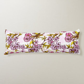 Blooming Cherry Blossom Pattern Body Cushion