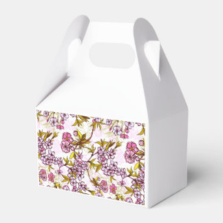 Blooming Cherry Blossom Pattern  Favour Box