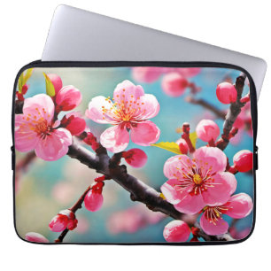 Blooming Cherry Blossoms in Spring Laptop Sleeve