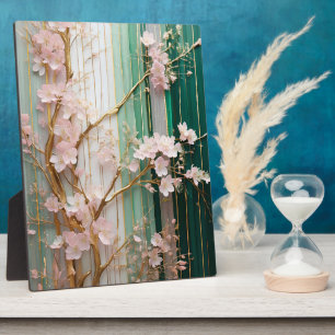 Blooming Cherry Blossoms Wall  Plaque