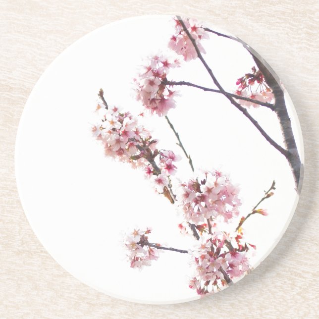 Blooming cherry tree coaster (Front)