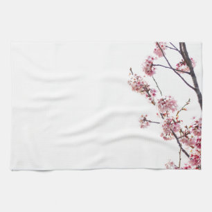 Blooming Cherry Tree Tea Towel