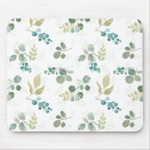 Blooming Delight Pattern Mouse Mat