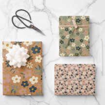 Blooming Delights Wrapping paper set