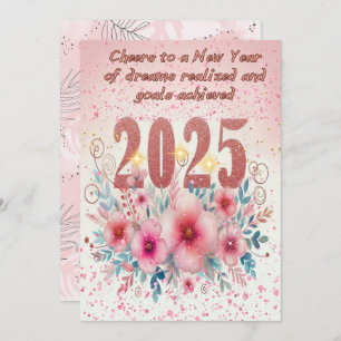 Blooming Dreams 2025 Holiday Card