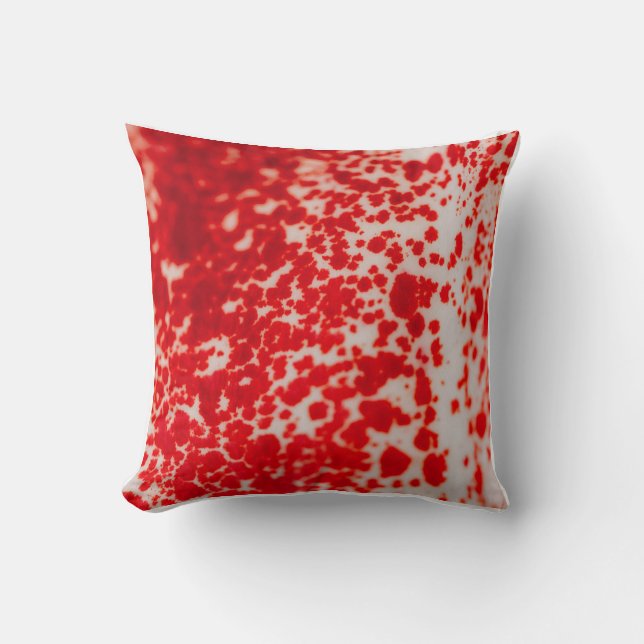 Blooming Elegance: Floral Print Pillow for a Fresh (Front)