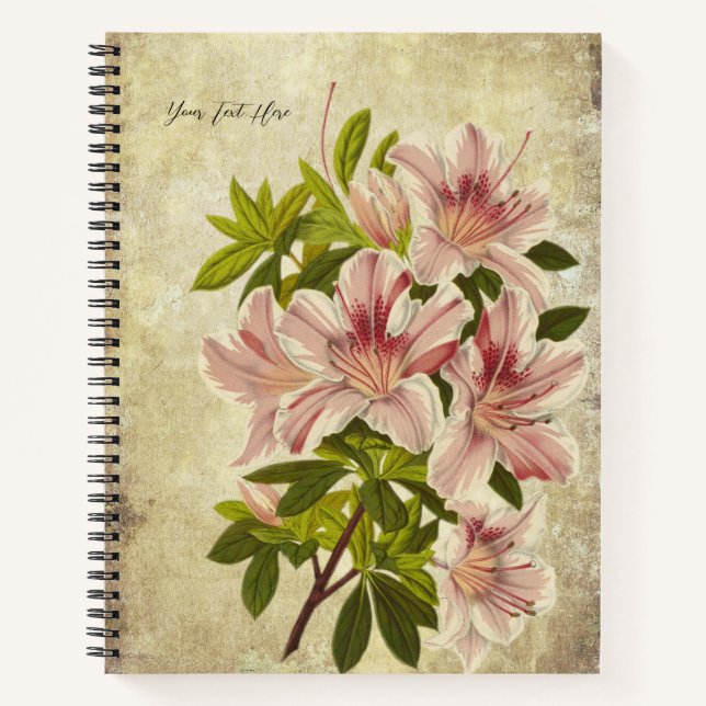 Blooming Elegance: The Hibiscus Notebook (Front)